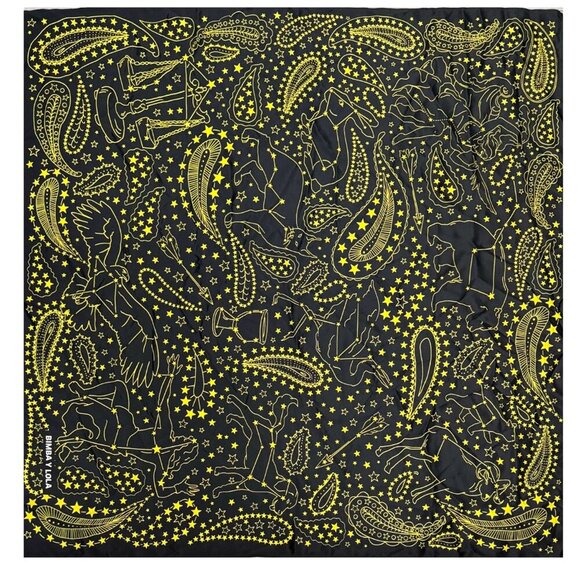 bimba y lola Accessories - Bimba Y Lola Spanish ASTROPOLGY PAISLEY Scarf Anthropologie